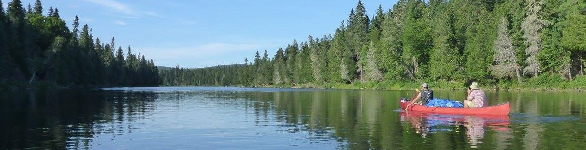 Canoe along the Allagash River